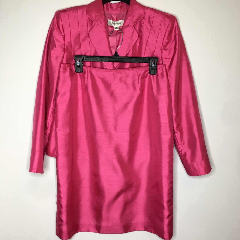 Suit Studio Skirt And Jacket Set